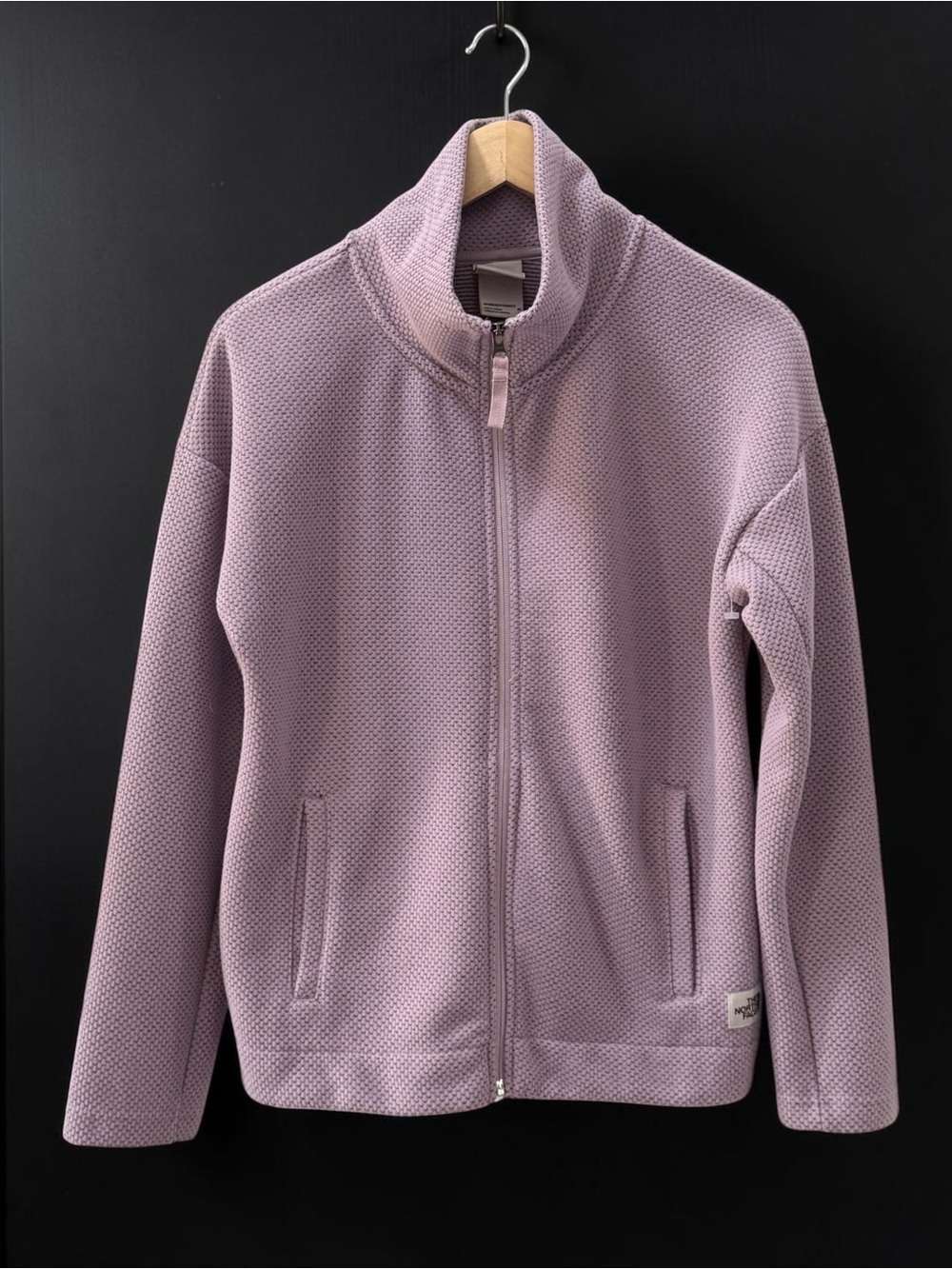 The North Face Women’s Light Purple Full-Zip Jacket! Medium